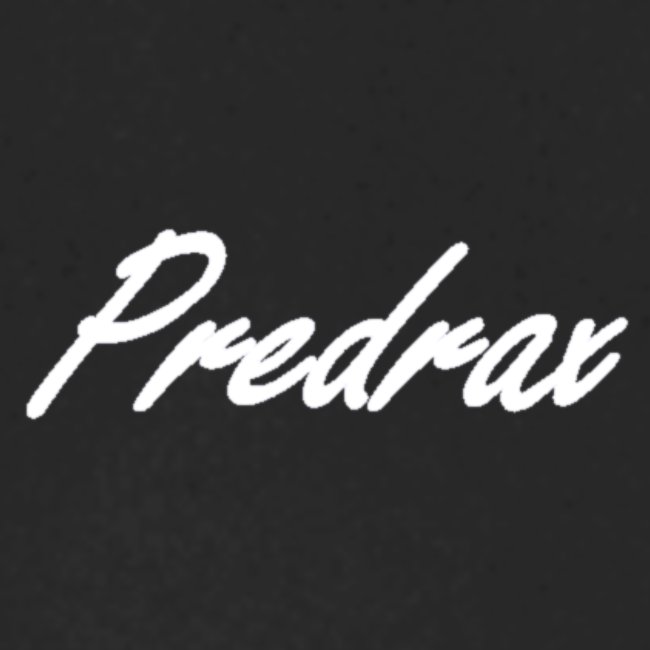 White Predrax Handwritten Cursive Edition