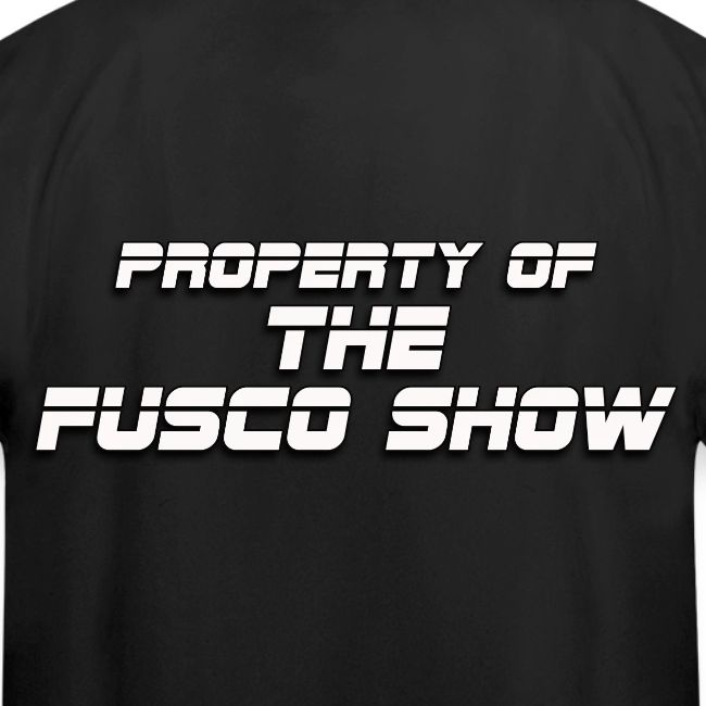GREAT POINT, TONY! (with Fusco Show back)