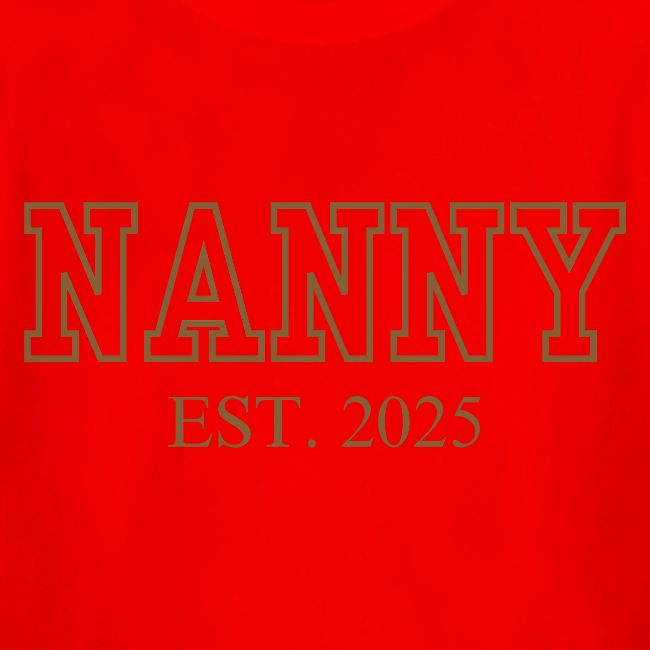 Nanny Est. 2025 (Brown Font)