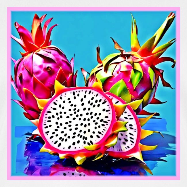 Exotic Dragon Fruit Art