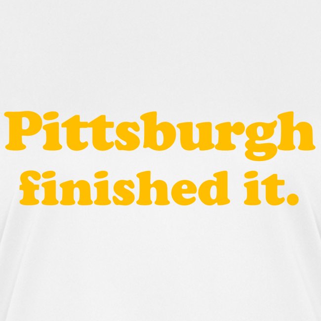 Pittsburgh a terminé