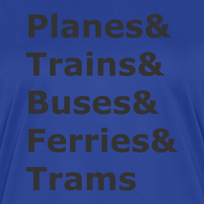 & Transportation - Dark Lettering