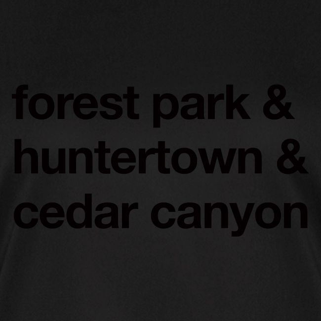 1 Church 3 Locations Black