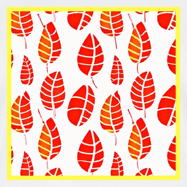 Elegant Leaf Art Neon Aesthetics