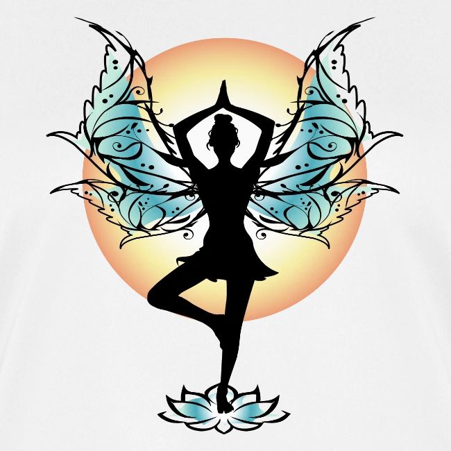 Tree Pose Yoga Fairy