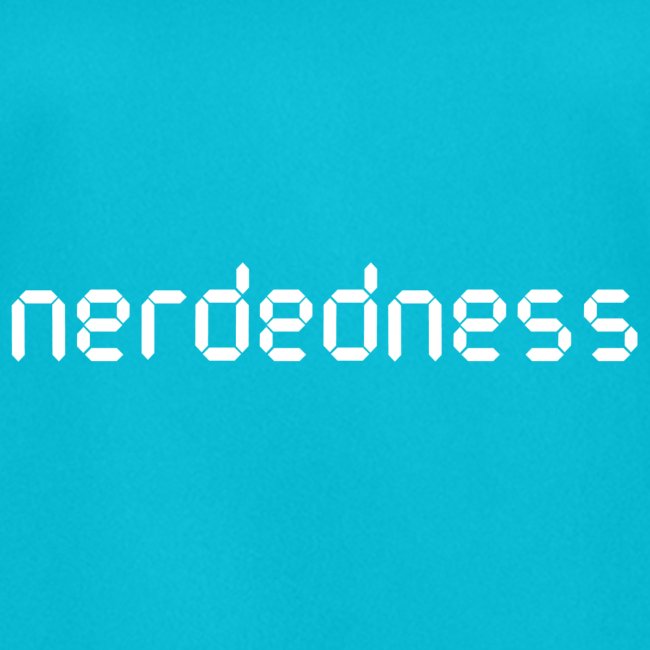 nerdedness segment text logo