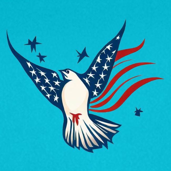 Patriotic Bird