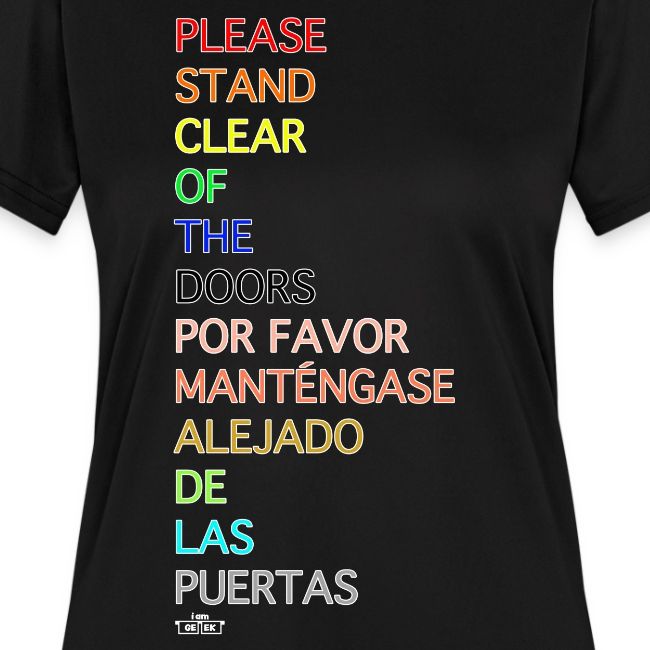 Please Stand Clear (Monorail)