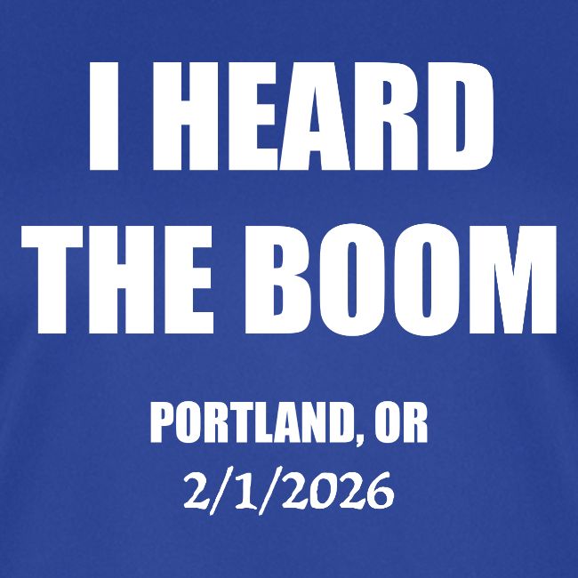 I HEARD THE BOOM