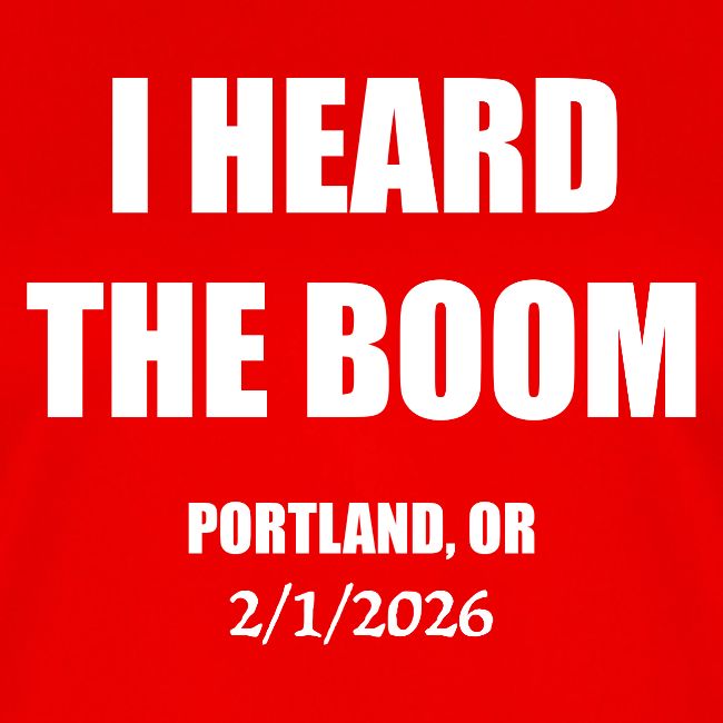 I HEARD THE BOOM