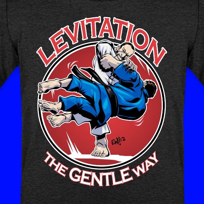 Judo Shirt - Levitation for dark shirt