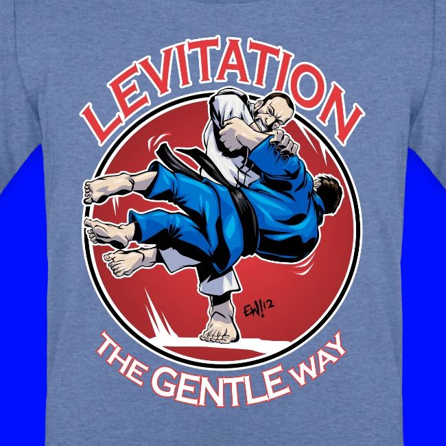 Judo Shirt - Levitation for dark shirt