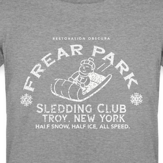 RO Frear Park Sledding Club Distressed Light
