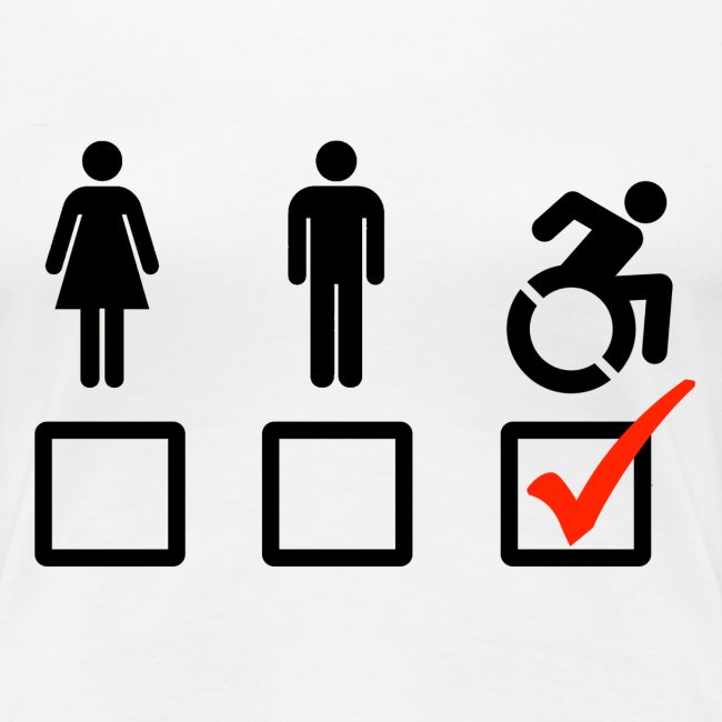 A wheelchair user is also suitable