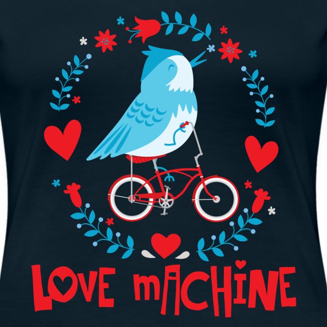 Cute Love Machine Bird