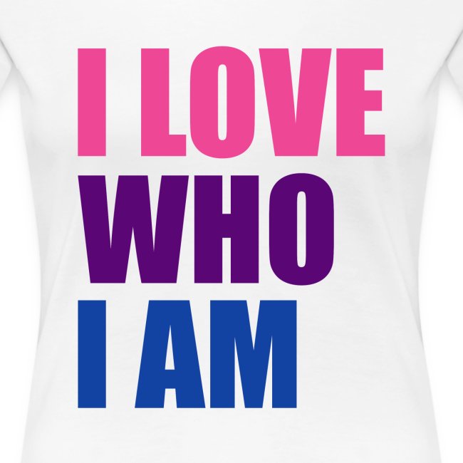 I Love Who I am - Bisexual Pride - Afrinubi