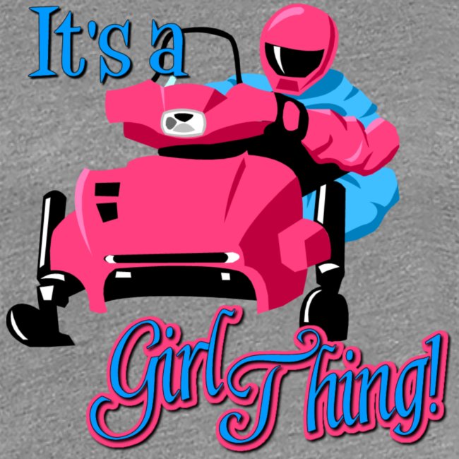 It's a Girl Thing Snowmobile