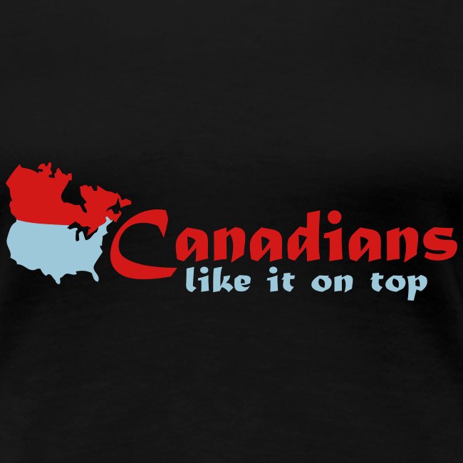 Canadians like it on top