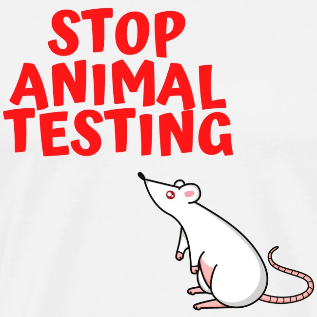 STOP ANIMAL TESTING - Defenseless Laboratory Mouse