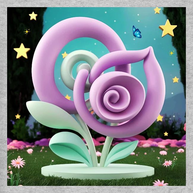 Lila Bloom | Double Floral Eco-Inspired Art