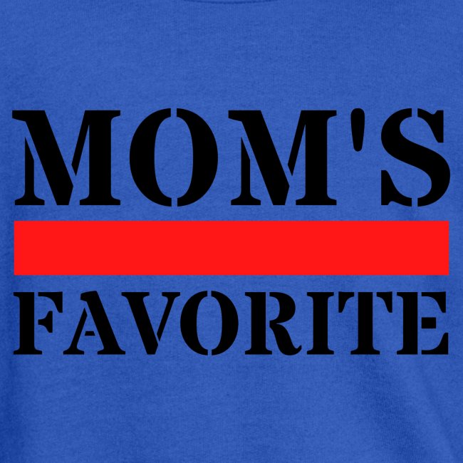 MOM's favorite (Black, Red & White version)