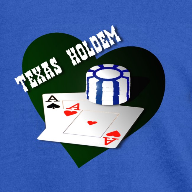 Texas Holdem Chipstack and Aces