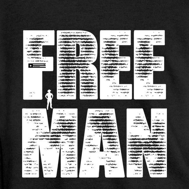 FREE MAN - White Graphic