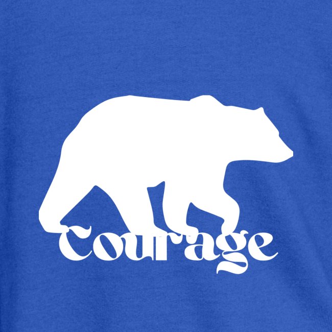 Courage Bear White