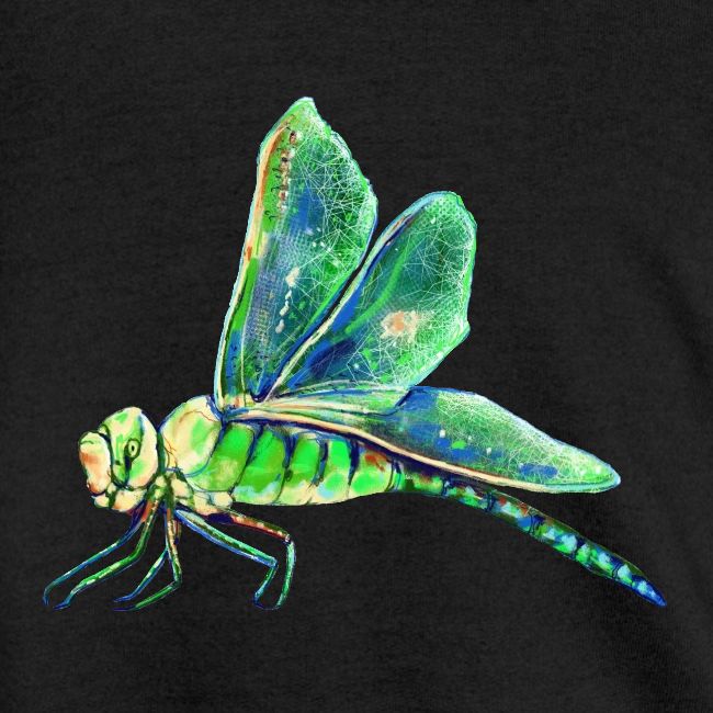 green dragonfly