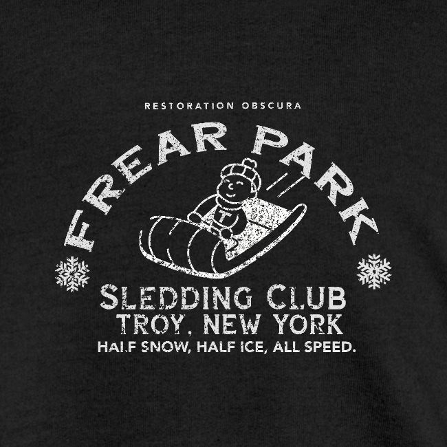RO Frear Park Sledding Club Distressed Light
