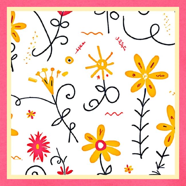 Whimsical Floral Pattern