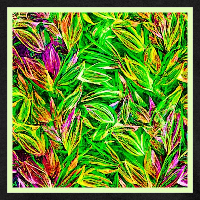 Textured Leaf Garden Art