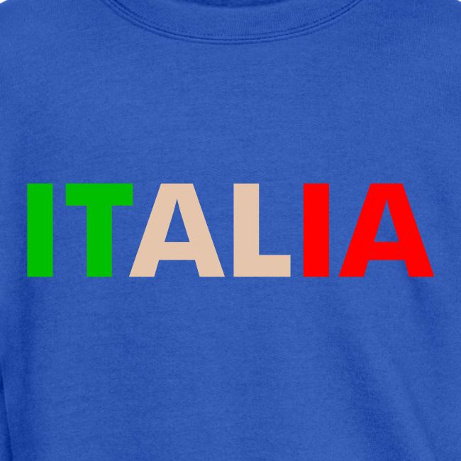ITALIA green, white, red