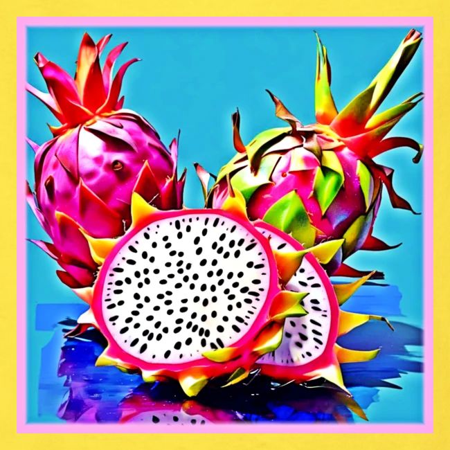 Exotic Dragon Fruit Art