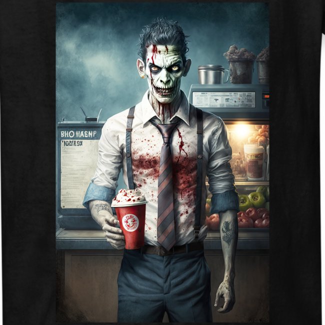 Zombie Coffee Barista 04: Zombies In Everyday Life