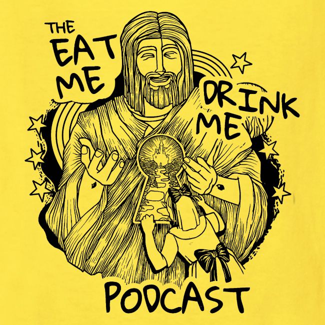 Eat Me Drink Me Podcast revamped logo