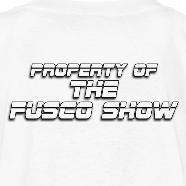 Producer Jay on Dartboard with Fusco Show back