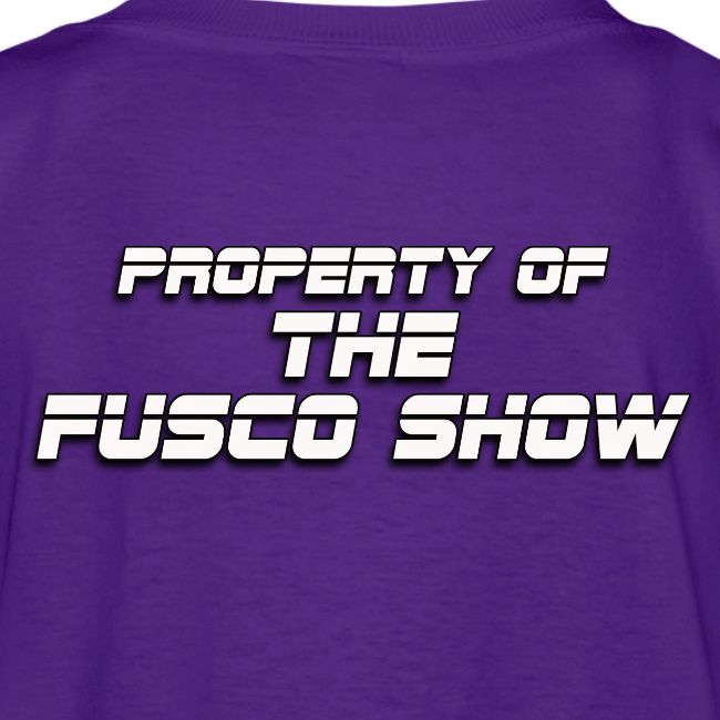Producer Jay on Dartboard with Fusco Show back