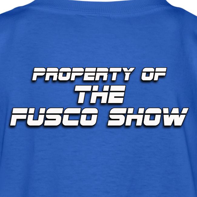 Producer Jay on Dartboard with Fusco Show back