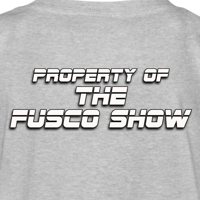 Producer Jay on Dartboard with Fusco Show back