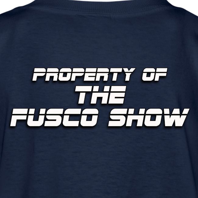Producer Jay on Dartboard with Fusco Show back