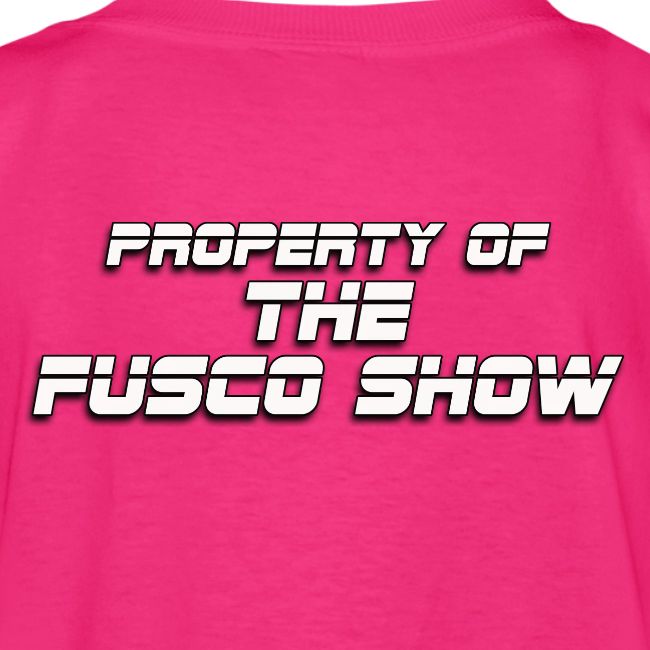 Producer Jay on Dartboard with Fusco Show back
