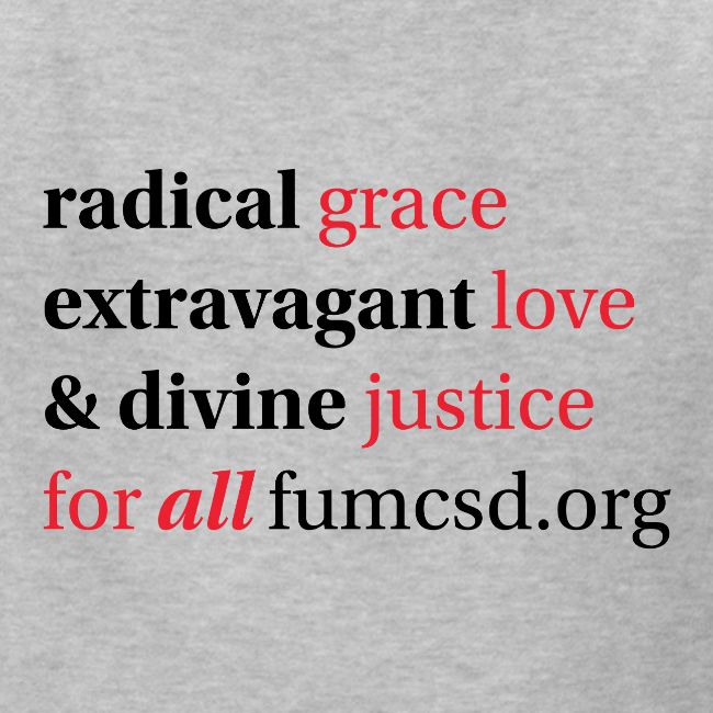 Grace. Love. Justice. serif font