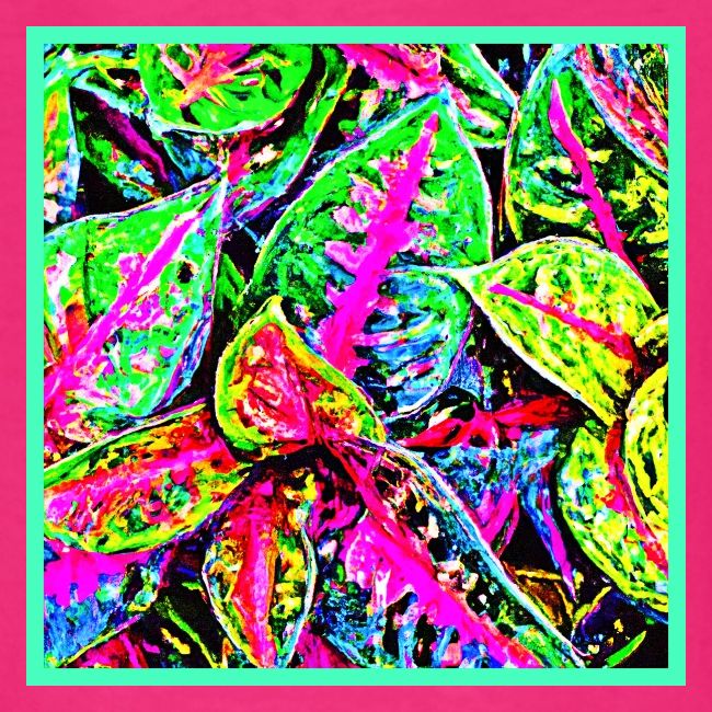 Vibrant Nature ChicLeaf Pattern