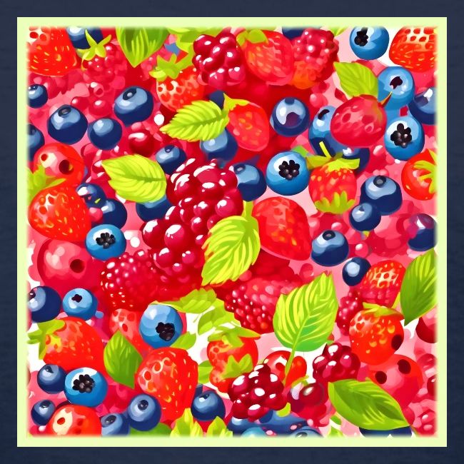 Colorful Berry Pattern
