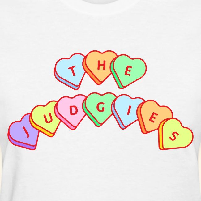 The Judgies Candy Hearts