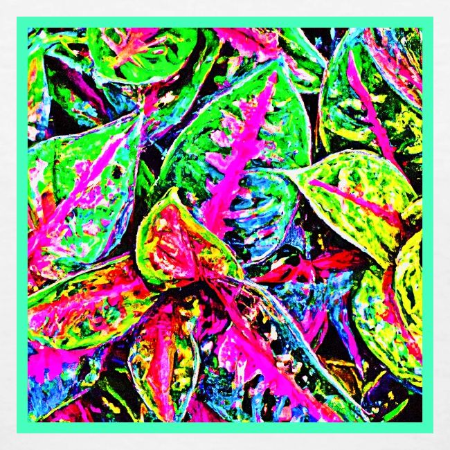 Vibrant Nature ChicLeaf Pattern