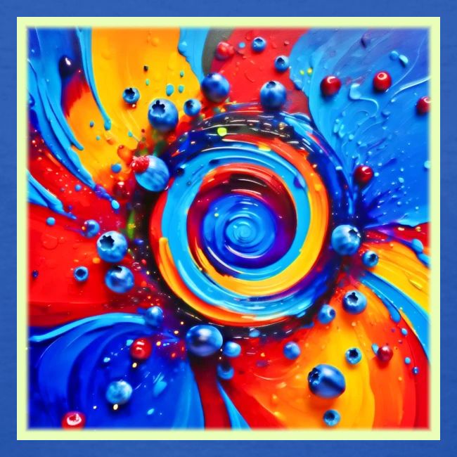 Vibrant Berry Vortex