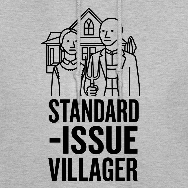 Standard-Issue Villagers (Black on Light)