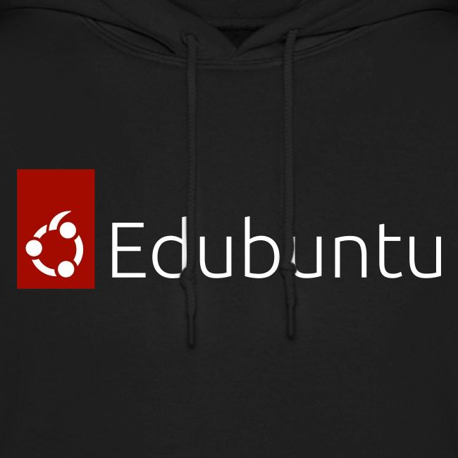 Edubuntu Logo 2023 - White